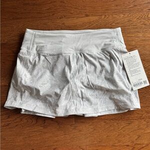 lululemon athletica Gray Skort